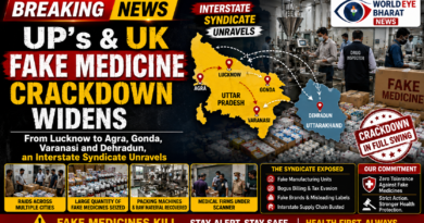 UP’s Fake Medicine Crackdown Widens — From Lucknow to Agra, Gonda, Varanasi and Dehradun, an Interstate Syndicate Unravels