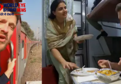भारत की फर्स्ट एसी ट्रेन में नीदरलैंड के यूट्यूबर का सफर; रेलवे का खाना देख हुए हैरान